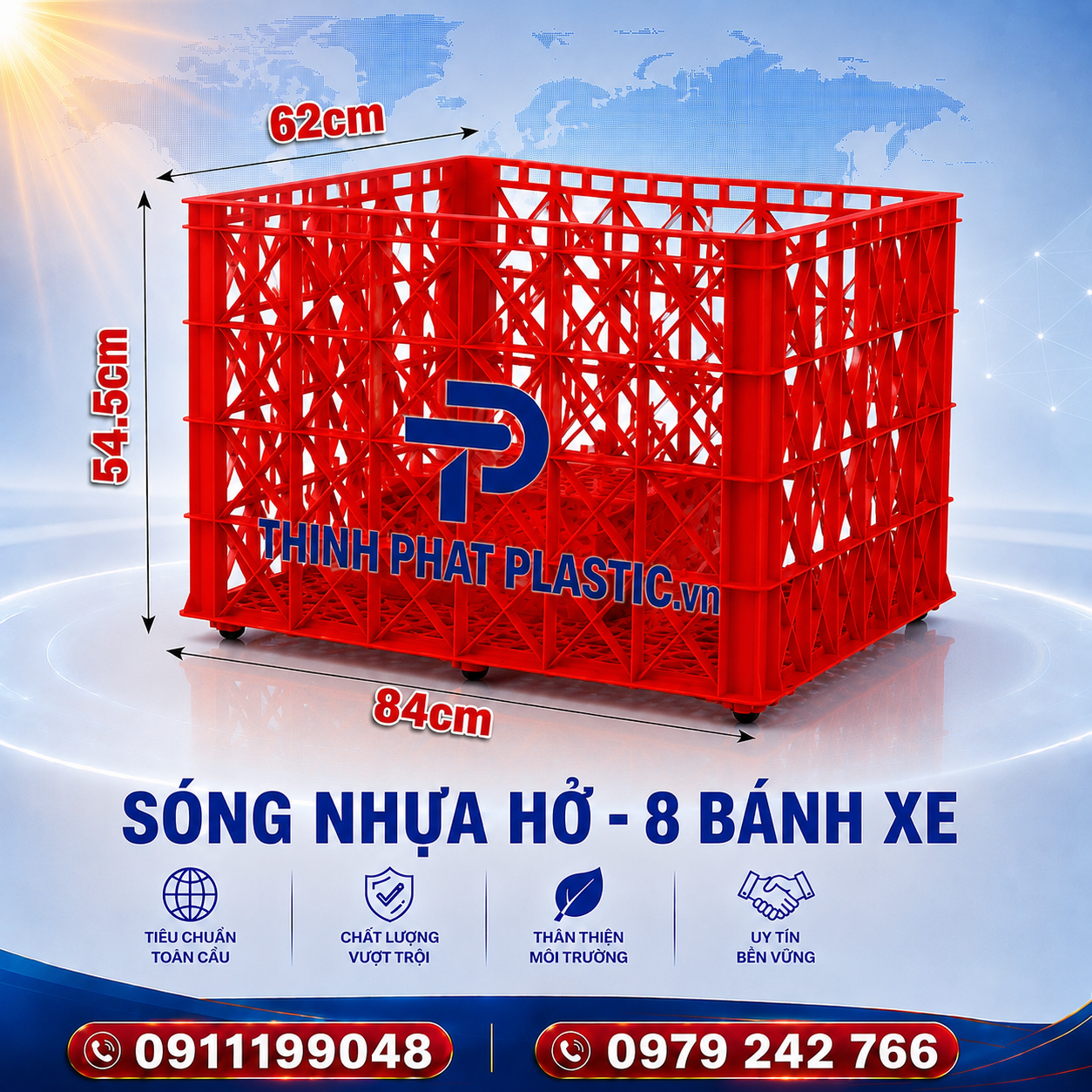 Sóng nhựa hở 2T5 - Ảnh 5